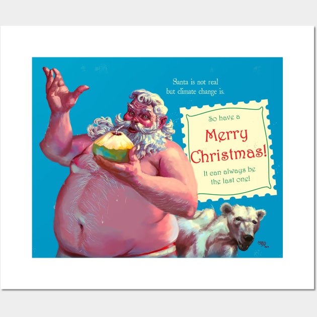 A Warm Christmas Card Wall Art by Victor Maristane